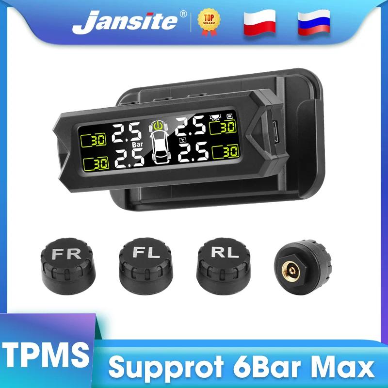 Jansite ڵ TPMS Ÿ̾ з 溸 ͸ ý, Ÿ̾ , 귡Ŷ , ¾翭 , 360  , IP68 , 6bar